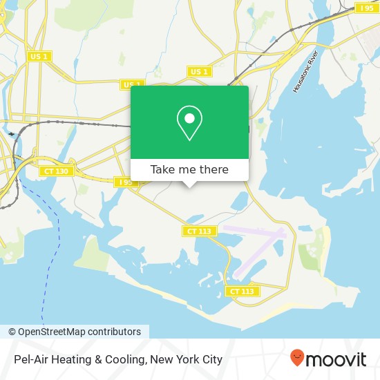 Pel-Air Heating & Cooling map