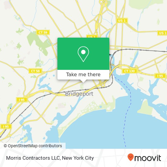 Morris Contractors LLC map