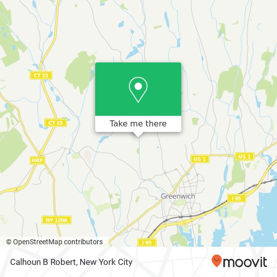 Calhoun B Robert map