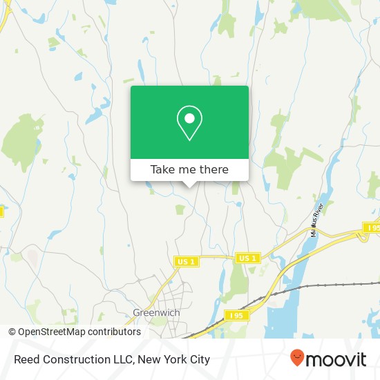 Reed Construction LLC map