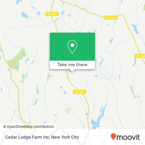 Mapa de Cedar Lodge Farm Inc