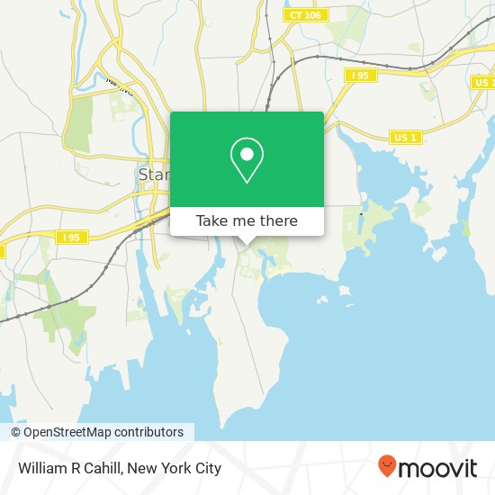 Mapa de William R Cahill
