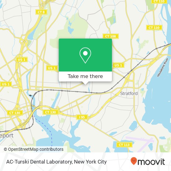 Mapa de AC-Turski Dental Laboratory