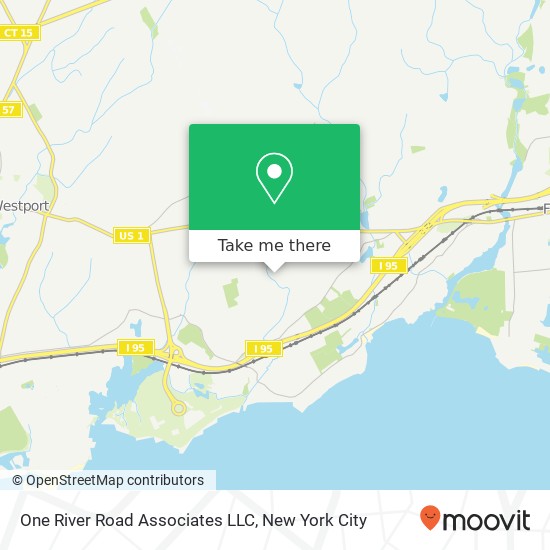 Mapa de One River Road Associates LLC