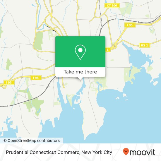 Mapa de Prudential Connecticut Commerc