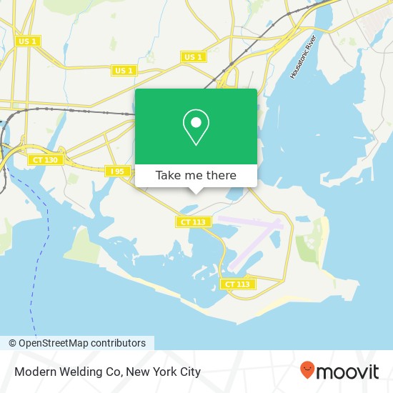 Modern Welding Co map