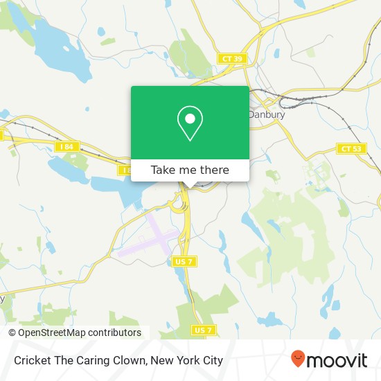 Cricket The Caring Clown map