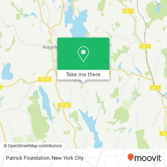 Mapa de Patrick Foundation