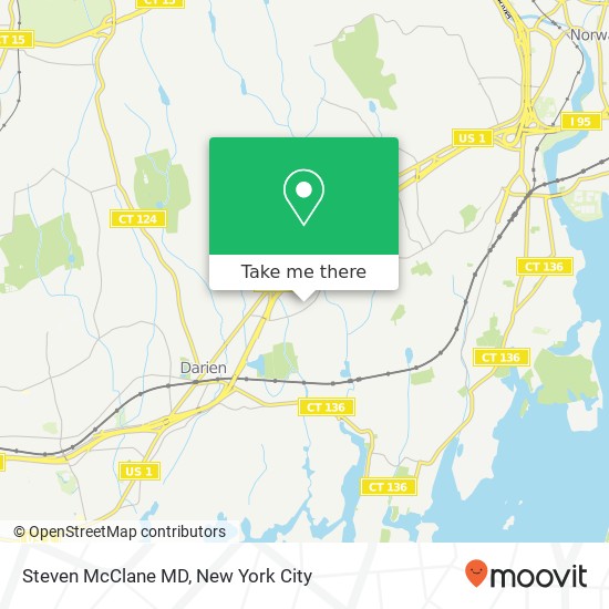 Steven McClane MD map
