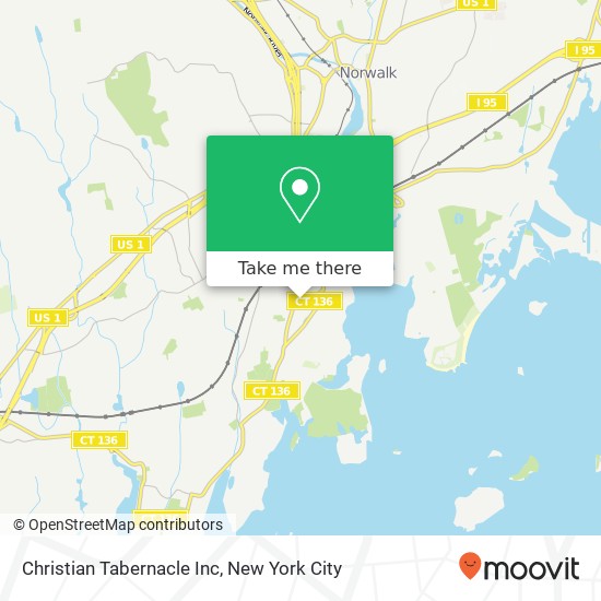 Christian Tabernacle Inc map