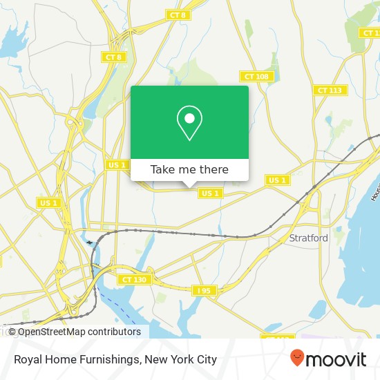 Mapa de Royal Home Furnishings