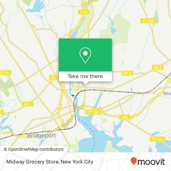 Mapa de Midway Grocery Store