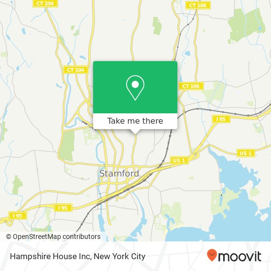 Hampshire House Inc map