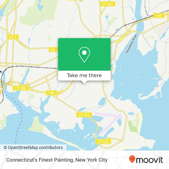 Connecticut's Finest Painting map