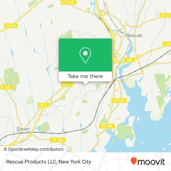 Rescue Products LLC map