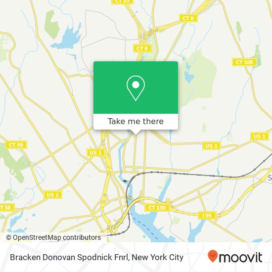 Bracken Donovan Spodnick Fnrl map