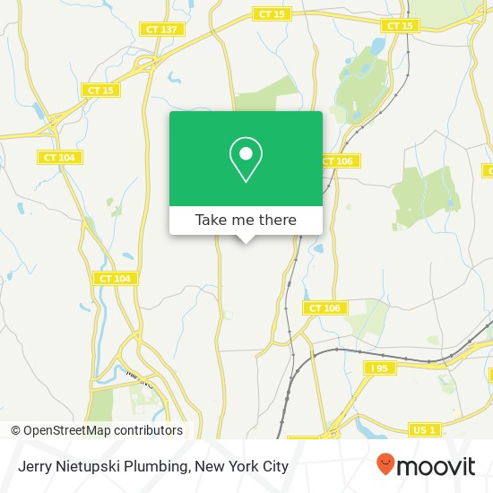 Mapa de Jerry Nietupski Plumbing