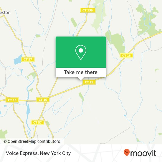 Voice Express map