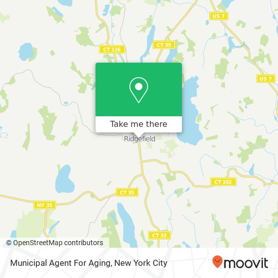 Municipal Agent For Aging map