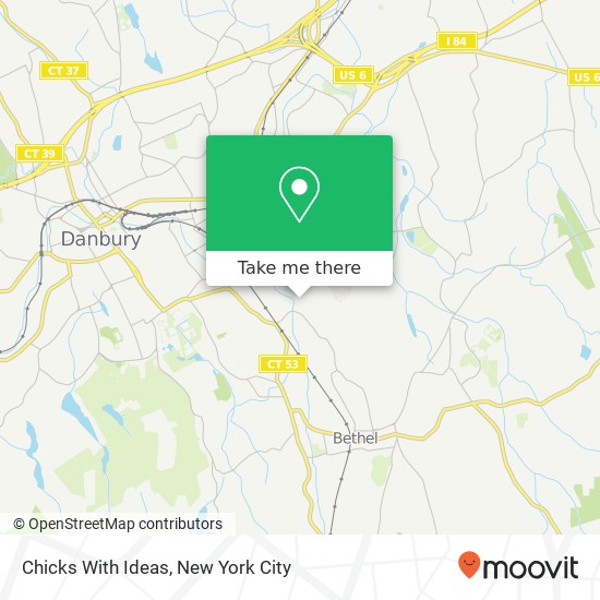 Chicks With Ideas map