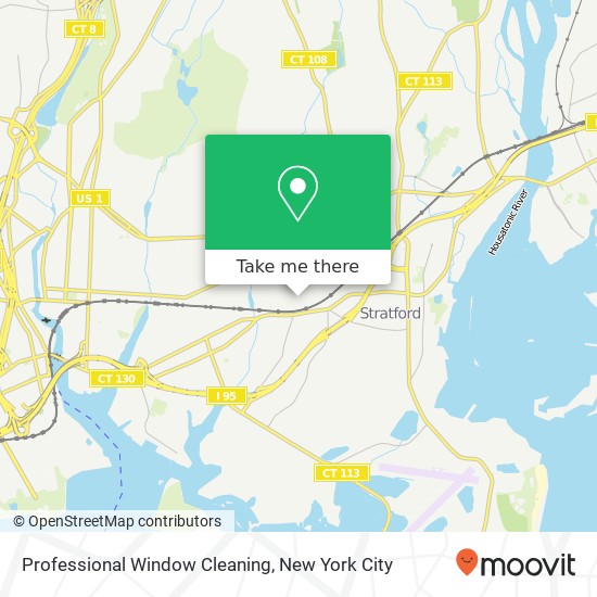 Mapa de Professional Window Cleaning