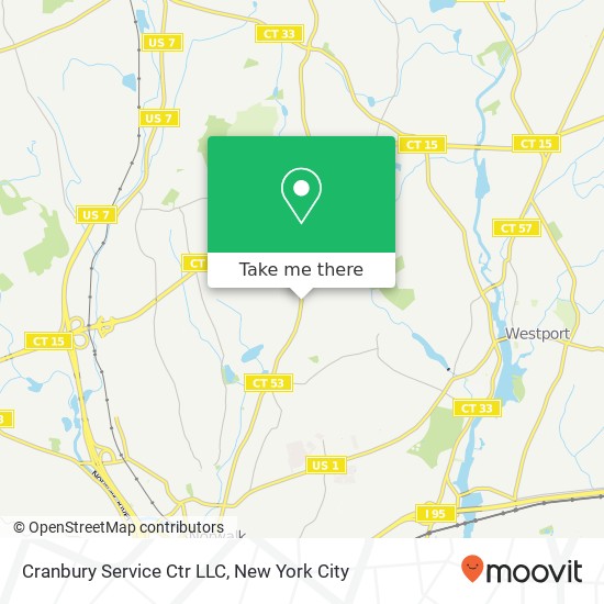 Mapa de Cranbury Service Ctr LLC