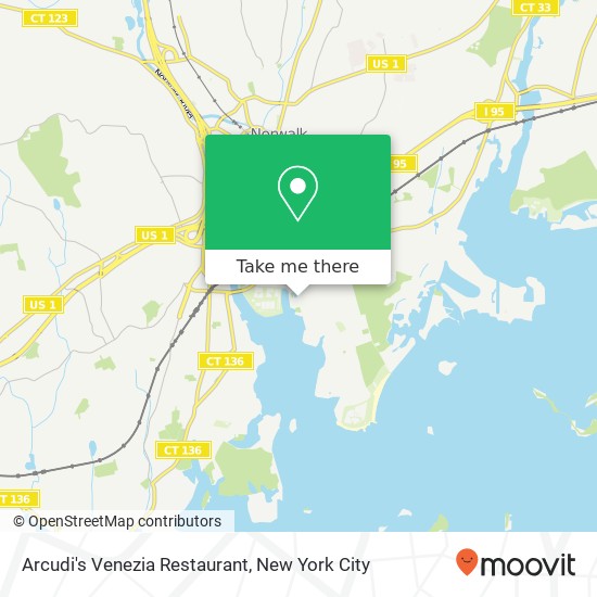 Arcudi's Venezia Restaurant map