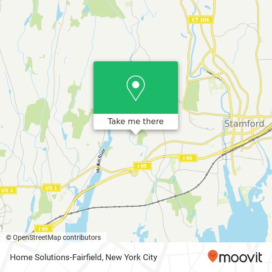 Home Solutions-Fairfield map