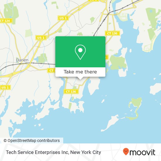 Tech Service Enterprises Inc map