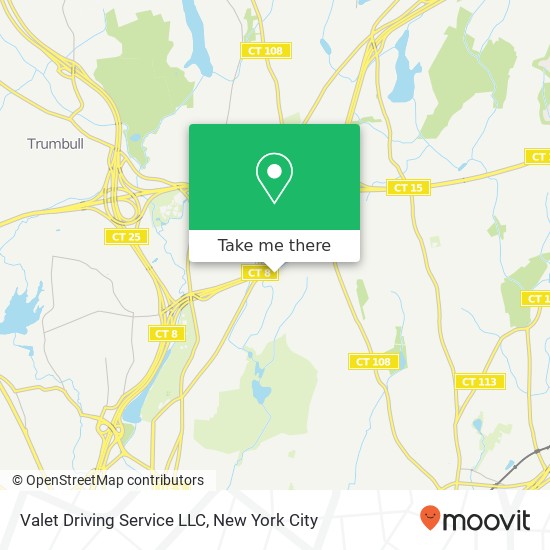 Mapa de Valet Driving Service LLC