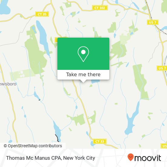 Thomas Mc Manus CPA map