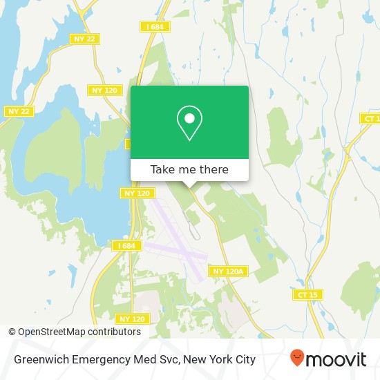 Mapa de Greenwich Emergency Med Svc