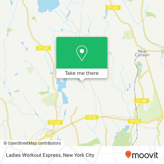 Mapa de Ladies Workout Express