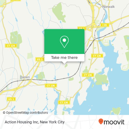 Action Housing Inc map