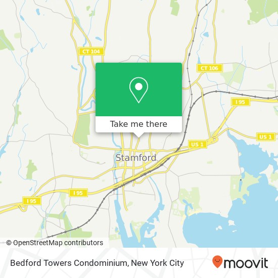Mapa de Bedford Towers Condominium