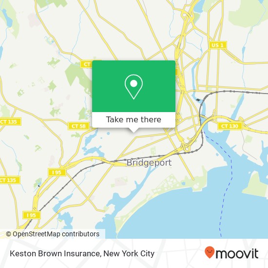 Keston Brown Insurance map