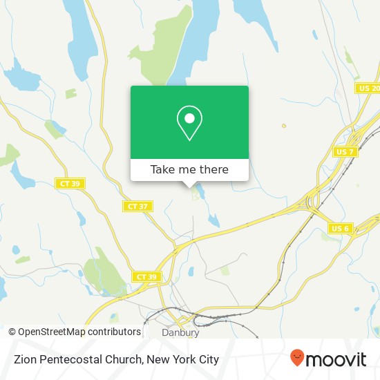 Zion Pentecostal Church map