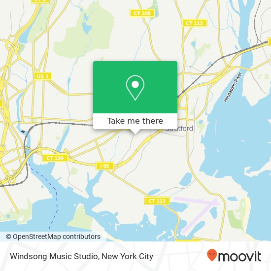 Windsong Music Studio map