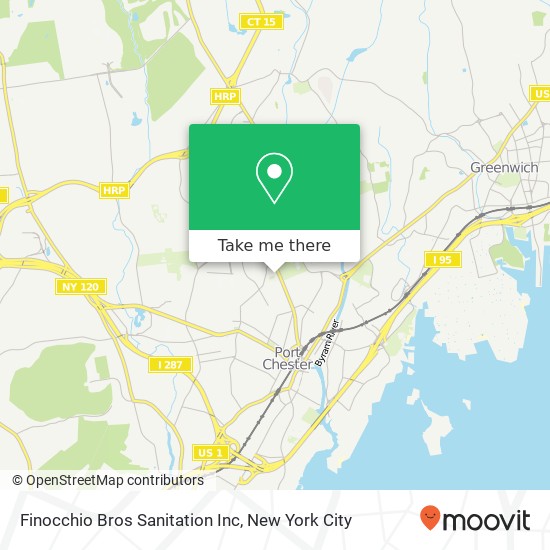 Mapa de Finocchio Bros Sanitation Inc