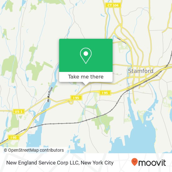 Mapa de New England Service Corp LLC