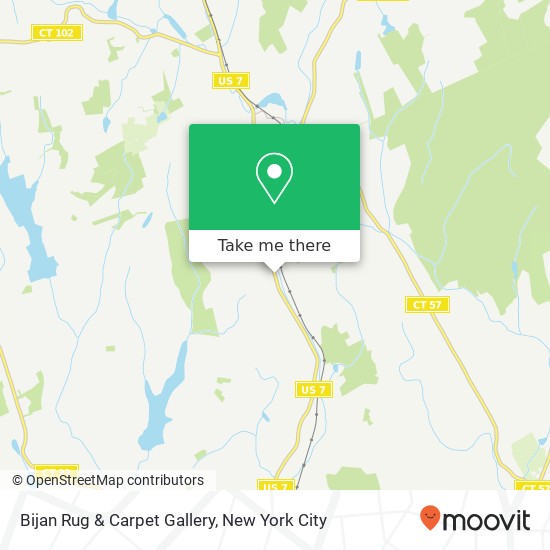 Mapa de Bijan Rug & Carpet Gallery