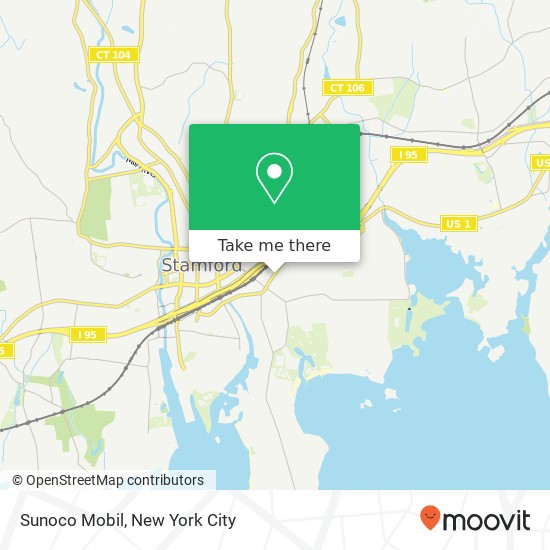 Sunoco Mobil map