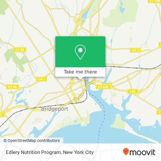 Edlery Nutrition Program map