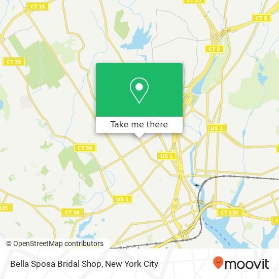 Mapa de Bella Sposa Bridal Shop