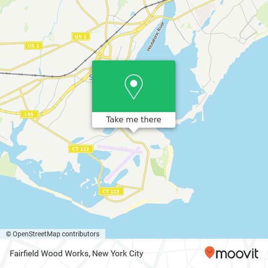 Mapa de Fairfield Wood Works