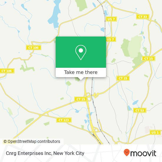 Cnrg Enterprises Inc map