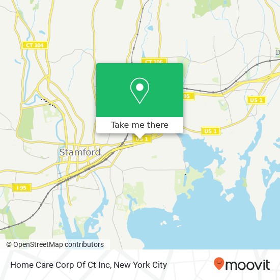 Mapa de Home Care Corp Of Ct Inc