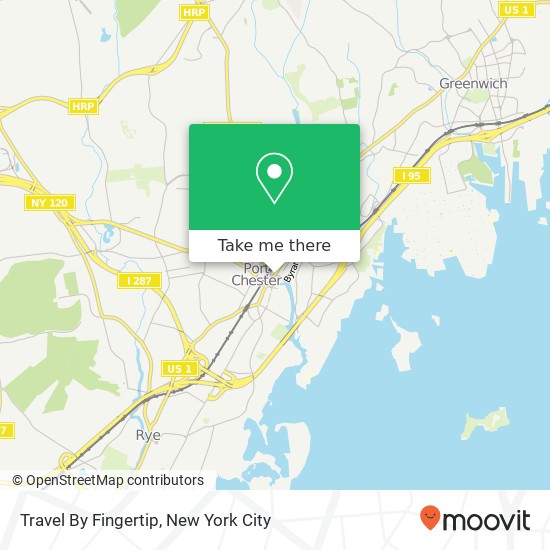 Mapa de Travel By Fingertip