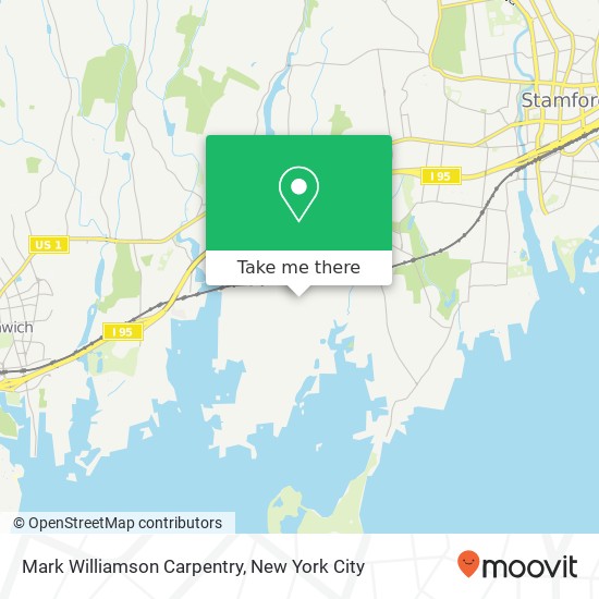 Mark Williamson Carpentry map