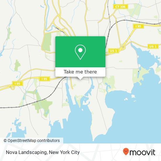 Nova Landscaping map